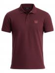 Ombre Поло в цвете бордо - фото
