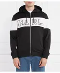 Толстовка с капюшоном Regular fit Karl Lagerfeld, черный - фото