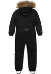 Детский зимний комбинезон кулар Normani, черный - фото 4
