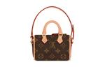 LOUIS VUITTON Брелок для сумки Speedy Monogram Brown - фото 3