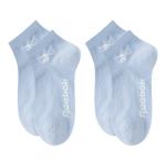 Низкие носки унисекс 2 пары Reebok, синий - фото