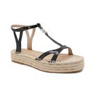 Балетки LAUREN RALPH LAUREN PAYTON-ESPADRILLES, черный - фото