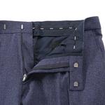 Классические брюки HUGO BOSS смешанного синего цвета - фото 5