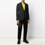 VERSACE Мужской черный пиджак, Black - фото 5