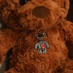 Плюшевая кукла мишка 30 см высота Bobby Bear - фото 9