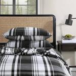 Комплект одеял в клетку Eddie Bauer Saddle Mountain с накидками, черный - фото 2