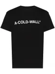 Футболка с логотипом A-COLD-WALL*, черный - фото