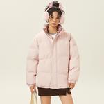 WARRIOR Пуховик унисекс Huichao Open Ended Smile Collection, Light Yellow - фото 11