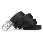 JAGUAR Кожаный ремень мужской, Black - фото 9