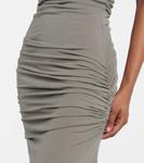 Платье с запахом из хлопковой смеси Pillar Entire Studios, Hunter - фото 5