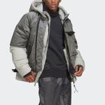 Пуховик adidas Down Jkt C.r., серый - фото 3