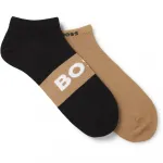 Носки 2 шт BOSS As Logo 01, бежевый - фото