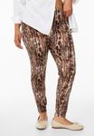 Брюки Zizzi Leggings, Snake/Mottled Light Brown - фото