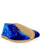 Бархатные ботинки со шнуровкой PèPè, Bluette - фото 5