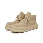 Ботинки мужские хаки/коричневый GZZ, хаки без подкладки - фото 9