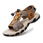 Пляжные сандалии Black tailed Deer Мужские Чернохвостый олень, Коричневый - фото 6