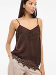 VILA Топ 'VILEA' в коричневом цвете - фото 6