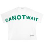 Футболка унисекс Canotwait_, серый - фото