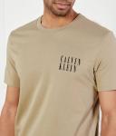 Футболка с эффектом омбре Regular fit Calvin Klein Jeans, желтый - фото 4