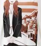 Aniston SELECTED Лонгслив в белом цвете - фото 6