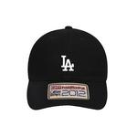 MLB Хлопковая бейсболка унисекс черная - фото