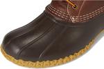 Ботинки L.L.Bean Men's 10" Bean Boots Shearling Lined Insulated Tumbled Leather, Maple/Brown - фото 2