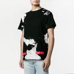 Футболка splash ink short sleeve black Off-White, черный - фото 2