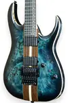 Ibanez Premium RGA 6-струнный басвуд Cosmic Blue Burst с низким глянцем - фото 3