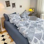 Antarctic Пододеяльник 150х200 см, однотонный синий - фото 6