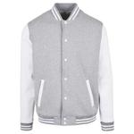 Куртка Build Your Brand Basic College, серый - фото