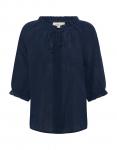 Блуза Cream Bellis, темно-синий - фото