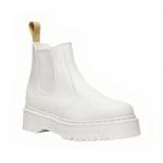 Ботинки Dr Martens Quad Mono Chealsea, белый - фото