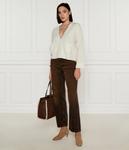 Шерстяной кардиган Regular fit Liu Jo, экрю - фото 2