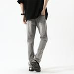 Джинсы унисекс черные дымчато-серые AMBER LIGHT - фото 8