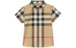 Детская рубашка Burberry, мультиколор - фото