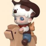 Трендовая фигурка DIMOO Denim Swing POP MART - фото 3