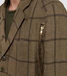 Однобортный блейзер Undercover, Brown Ck - фото 5