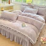 LUOLAI HOME Комплект постельного белья, 200 см, 4 предмета - фото 4