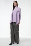 Блуза Leem ASYMMETRIC HEM PINTUCK, Purple - фото