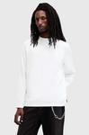 Хлопковая толстовка NERO Allsaints, белый - фото