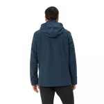 Куртка VAUDE Rosemoor 3in1, синий - фото 2