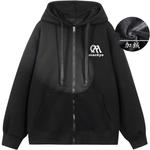 Толстовка унисекс Mackyo, Черный - фото 9