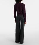 Кашемировый кардиган Everheart Khaite, Plum - фото 3