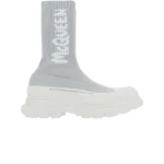 Ботинки Alexander McQueen Wmns Tread Slick Boot, серый - фото