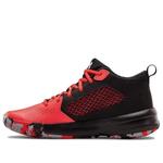 Кроссовки lockdown 5 'versa red black' Under Armour, красный - фото