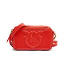 Кожаная сумочка Кэрри Pinko, красный - фото