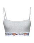 Бюстгальтер Moschino, светло-серый - фото