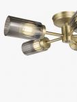 Потолочный светильник Brompton 5 Arm Flush John Lewis, Antique Brass - фото 4