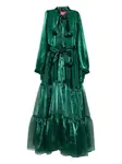 Платье Hernandez Miau By Clara Rotescu, зеленый - фото