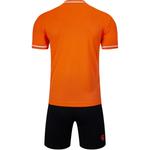 Футболка и шорты для футбола унисекс KELME, неоново-оранжевый белый - фото 3